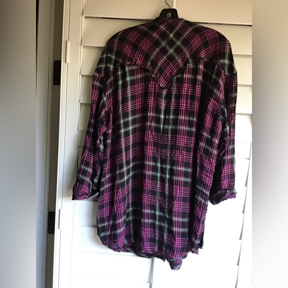 New Free People Intimately Plaid about you sleep top - Picture 7 of 9